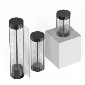 High-Quality Transparent Acrylic <strong>Display</strong> Showcase Cabinet <strong>with</strong> LED Lighting - Product Image 4