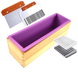 Kit de moules à <span class=keywords><strong>savon</strong></span> <span class=keywords><strong>en</strong></span> silicone avec boîte <span class=keywords><strong>en</strong></span> <span class=keywords><strong>bois</strong></span>, découpeur de <span class=keywords><strong>savon</strong></span>, moules à pain de <span class=keywords><strong>savon</strong></span>, fournitures pour la fabrication de <span class=keywords><strong>savon</strong></span> naturel - Product Image 1