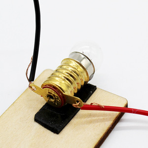 Kit d'expériences sur les circuits électriques pour enfants, éducation scientifique, assemblage DIY, jouet éducatif STEM avec ampoule et - Product Image 2