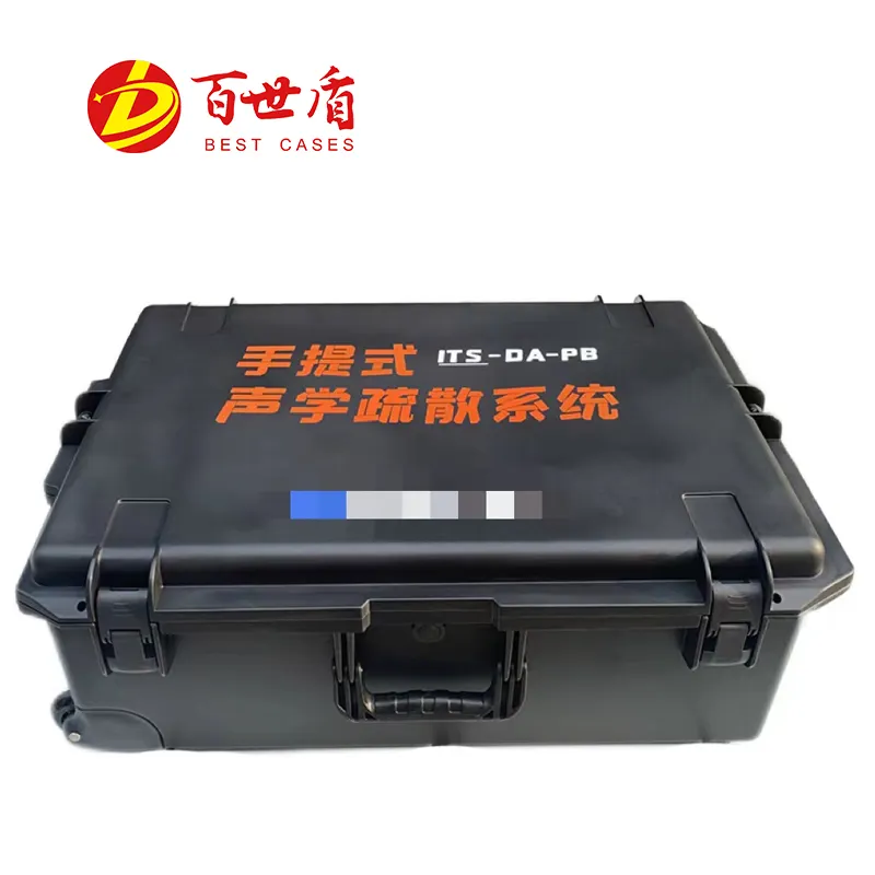 Hard Plastic Equipment Waterproof Protective IP67 Shockproof Customized Eva Tool Case with Wheels