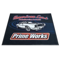 Tapis en nylon torsadé imprimé sur mesure, logo de la compagnie aérienne, imperméable, tapis de sol extérieur pour aéroport