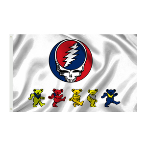 Banderas de Grateful Dead de Diseño Nuevo Personalizadas de 3x5 pies en Oferta - Product Image 1