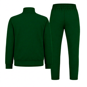 Men Winter Fleece Tracksuit Set Long Sleeve Zipper <b>Jacket</b> and Sweatpants Casual Sports <b>Gym</b> Jogger Suit Breathable Streetwear - Product Image 2