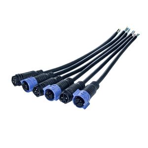 Otomobil/elektronik/ev aletleri için M20 kendinden kilitlemeli Overmolded IP67 su geçirmez fiş 2/3/4 çekirdek yüksek güç kablosu konektörü - Product Image 1