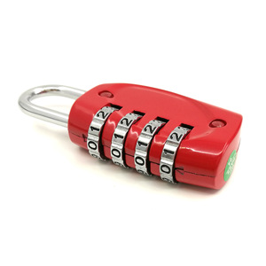 Cadenas à combinaison Ch-15H 67x30x13mm, serrure de gym à quatre chiffres, corps ovale en alliage de zinc - Product Image 3