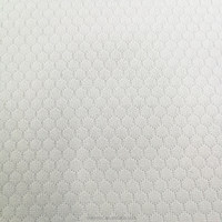 Delantex 100 Polyester Footer Fußball T-Shirt Stoff 145GSM 160cm-Weißer Stoff für sublimation freie Probe