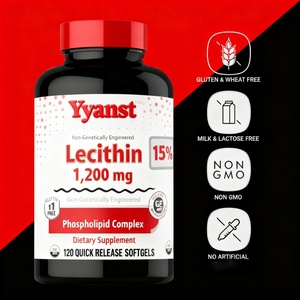 OEM Lecithin Naturally Occurring Phospholipids Softgels Improve Memory Protect <b>Liver</b> Function Boost Immunity Softgels - Product Image 3
