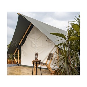 Nuevo diseño Hotel Camping tienda de campaña de lujo al aire libre glamoroso lona <span class=keywords><strong>Safari</strong></span> tienda para resorts - Product Image 2