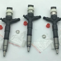 Denso 23670-39235 23670-39276 23670-30100 095000-6190 Fuel Injector Injection Valves Hilux Hiace 2KD 4WD D4D