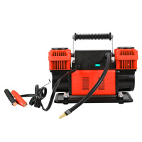Gonfleur de pneu robuste avec accessoires de voiture, pompe à compresseur d'air en métal 12V 150PSI avec Adapt