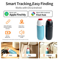 Alarme personnelle portable Tuya Smart compatible Apple Find My, sirène puissante 120 dB, SOS d'urgence, suivi en temps réel, anti-agression