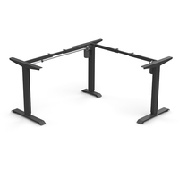 Bureau debout électrique ergonomique moderne en métal à hauteur réglable, anti-collision, pour bureau à domicile et étude
