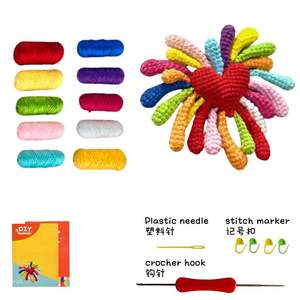 Porte-clés Cœur Arc-en-ciel <span class=keywords><strong>au</strong></span> <span class=keywords><strong>Crochet</strong></span> Dix Couleurs Poupée <span class=keywords><strong>au</strong></span> <span class=keywords><strong>Crochet</strong></span> Faite Main Cadeau DIY Apprenez à Crocheter <span class=keywords><strong>pour</strong></span> Débutants - Product Image 2
