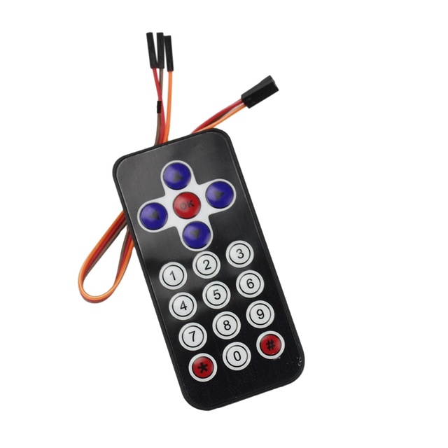 Diy Kit Infrared Module IR Wireless Remote Control Panel Keyboard With Dupont Cable