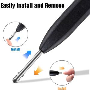 ปากกาไททาเนียมอัลลอยด์4096เปลี่ยนหัวปากกาสไตลัสที่ไวต่อแรงกด2/บูส/ไอรีดเดอร์/แลม - Product Image 3