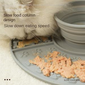 Hot-selling Practical Eco-friendly Pet Licking Pad Portable Slow Feeder <b>Dog</b> Licking Pad Silicone Pad with Suction Cup - Product Image 4