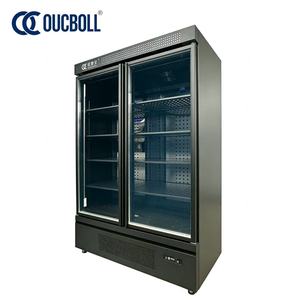 Enfriador de Bebidas Negro Premium con Luces LED, Descongelación Automática, Personalizable para Uso Doméstico y Comercial - Product Image 3