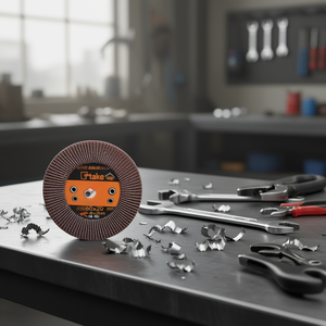 Disque à lamelles abrasif Ttake 60x20 mm, tige de 6 mm, grain 180 pour le meulage - Product Image 3