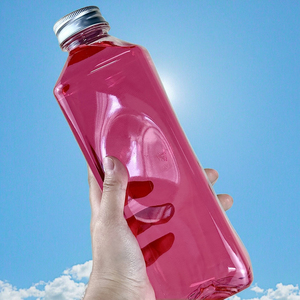 Trong Suốt Chai Nước Trái Cây 16 Oz Trà Sữa Chai Rỗng Nhựa Pet Chai Nước Giải Khát Cho Đồ Uống - Product Image 3