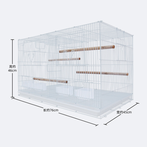 Fabrika toptan yeni Aviary ispinoz kanarya damızlık üreme kuş kafesi ile merkezi bölücü - Product Image 3