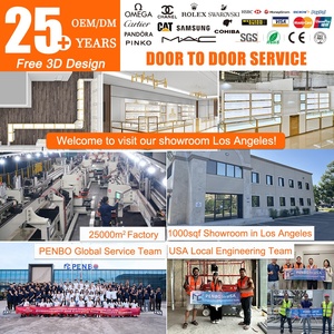 Cao cấp thiết kế đơn giản tùy chỉnh đồ trang sức hiển thị tủ Showcase kính hiện đại trang sức hiển thị bảng cho cửa hàng đồ trang sức - Product Image 6