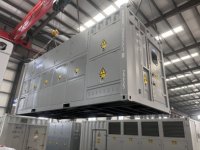 Banc de charge résistif et réactif LV PC et télécommandé 5MVA pour utilisation en centrale électrique