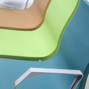 Py-611T Waiting <b>Chair</b> Metal Frame Triangular Steel Beam For Hospitals Restaurants Schools - Product Image 1