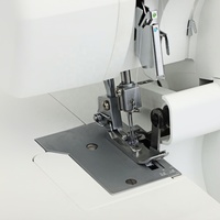 Machine à coudre surjeteuse domestique portable modèle 703, à quatre fils, alimentation manuelle, point surjeteur à lit plat