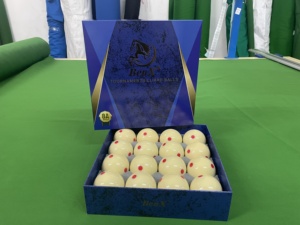 Bola de Billar Profesional BenX Grado 8A con Seis Puntos, 2 1/4 Pulgadas, 6oz, Resina de Alta Calidad para Pedidos Personalizados al por Mayor - Product Image 3