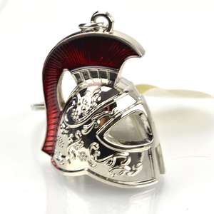 Schlüssel Kette Maker Supply Glow In <span class=keywords><strong>The</strong></span> Dark Keychain Nach Helm Schlüsselring - Product Image 3