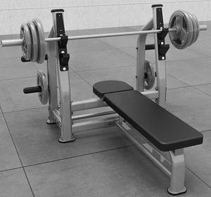 Olympus Commercial <span class=keywords><strong>Gym</strong></span> Flat Bench Press Equipo de entrenamiento Banco deportivo de peso de acero de lujo - Product Image 4