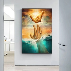 Affiches sur toile Art Déco Jésus <span class=keywords><strong>main</strong></span> de Dieu, tableaux d'art mural chrétien, décorations murales pour <span class=keywords><strong>la</strong></span> maison, impressions murales Jésus <span class=keywords><strong>donne</strong></span>-<span class=keywords><strong>moi</strong></span> ta <span class=keywords><strong>main</strong></span> - Product Image 1