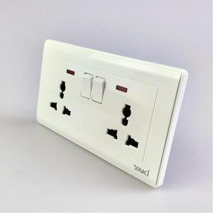 Nhà thiết bị chuyển mạch điện và ổ cắm chuyển đổi kính đen trung tính EU chúng tôi 1 2 3 4 gang từ xa tường chuyển đổi Hidden Camera - Product Image 1