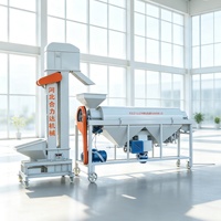 Machine de polissage de céréales à économie d'énergie, polisseuse automatique de graines de sésame et de haricots, ligne de machines de traitement des céréales commerciales