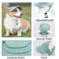 Casquette de baseball pour animaux de compagnie pour chien Vêtements d'été pour animaux de compagnie Accessoires Pare-soleil Casquette de baseball pour chats et chiens