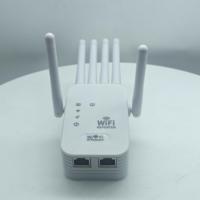Repetidor de Red WiFi de 300M en Oferta, Extensor de Rango WiFi para Interiores con Encriptación WEP, Compatible con Frecuencia 2.4G