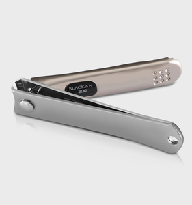 Stainless Steel Nail Clipper Curved Blade Wide Jaw Opening Anti Splash Cuticle Nippers for Fingernails Toenails - Product Image 4