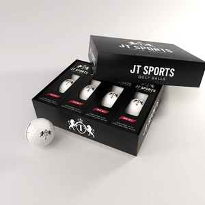 Pelotas de Golf Metálicas Doradas para Práctica, con Empaque de Regalo Personalizado, Duraderas, Portátiles, de Dos Piezas - Product Image 1