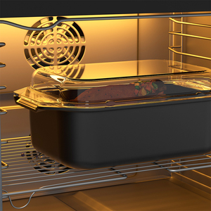 Sartén de metal duradera con acabado antiadherente, estufa de inducción apta para lavavajillas, asador Jumbo sin goteo aplicable - Product Image 3