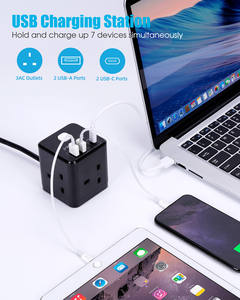 Haute qualité universel électrique Extension interrupteur d'alimentation <span class=keywords><strong>prise</strong></span> multiprise Rubik's Cube tour pour <span class=keywords><strong>bureau</strong></span> intégré Port USB <span class=keywords><strong>prise</strong></span> - Product Image 5