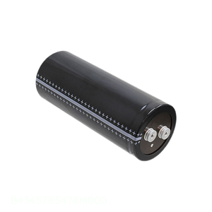 Distribuidor Autorizado B43457B5478M000 Condensador de Aluminio 4700uF 20% 450V con Montaje de Perno para Chasis - Product Image 1
