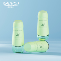 Flacon pulvérisateur de luxe mignon pour cosmétiques, 60, 80, 100 ml, flacon vide personnalisé en plastique pour tonique corporel et lotion, pour emballage de soins de la peau