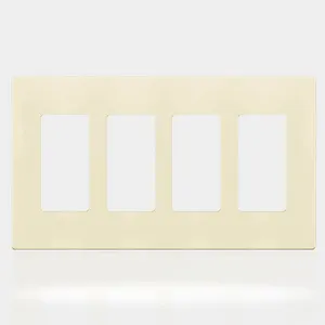 BS18034 Wallplate brush wall cover plate wall plate with led night lights pvc wall plate