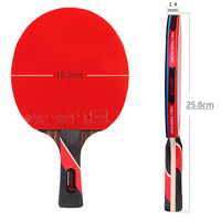 Raquette de tennis de table professionnelle LEIJIAER LTTF en carbone 7 étoiles, raquette de ping-pong de compétition, raquette de tennis de table pour club, contrôle de puissance