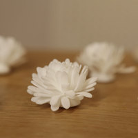 Vente en gros de fleurs artificielles en coton pe aromathérapie sans feu ensemble de fleurs séchées accessoires volatiles pour la décoration intérieure air