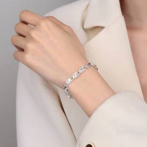 Vendita all'ingrosso calda di rame segno di coniglio braccialetto di coniglio, coniglio buona fortuna braccialetto regali per il compleanno - Product Image 3