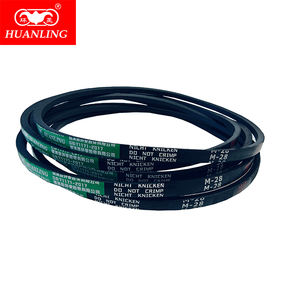 Tarım makineleri hava konveyörleri için yüksek yoğunluklu dayanıklı M28 klasik v-kayışı ısıya dayanıklı kauçuk zamanlama kemeri - Product Image 2