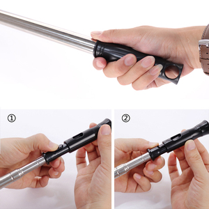 Tige télescopique en acier inoxydable de longueur personnalisée Couplage rapide Poteau de nettoyage jetable - Product Image 5