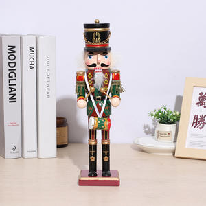 Creative Nutcracker Home Decorations Ornaments British Soldier <b>Figures</b> Crafts <b>Christmas</b> Nutcracker Gifts - Product Image 3