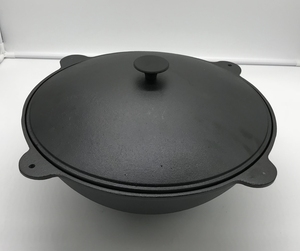 Horno Kazan hecho a medida, <span class=keywords><strong>hierro</strong></span> <span class=keywords><strong>fundido</strong></span> ruso, Wok uzbeko grande, olla Kazan para acampar con horno - Product Image 1